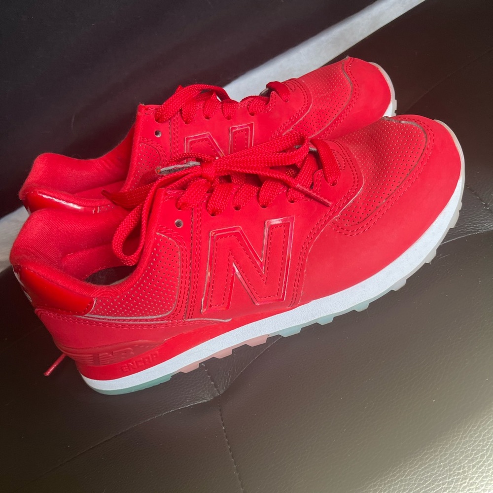 Red New Balance Sneakers